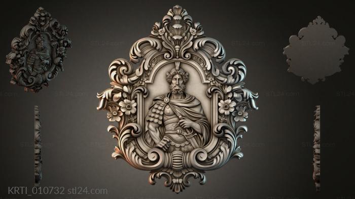 Cartouches (KRTI_010732) 3D models for cnc