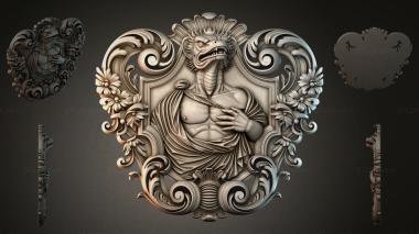 Cartouches KRTI_010742 3d model