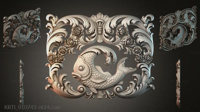 Cartouches (KRTI_010743) 3D models for cnc
