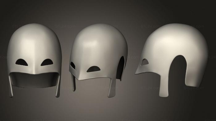 Mask (Batman 1966 base, MS_0331) 3D models for cnc