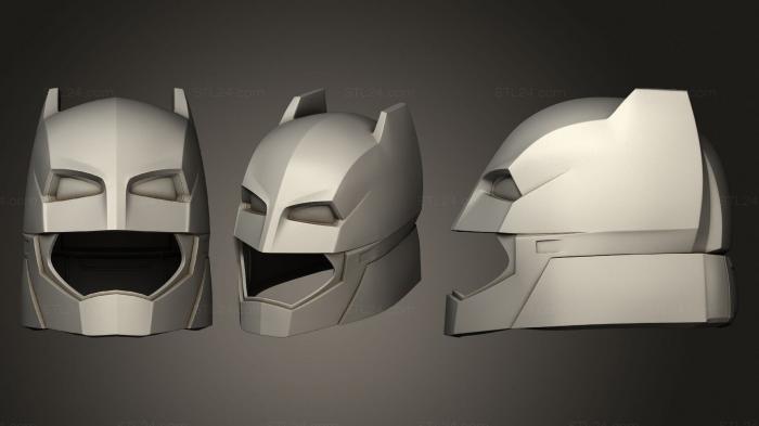 Маски (Шлем Бэтмена, MS_0335) 3D модель для ЧПУ станка