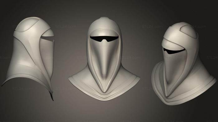 Mask (Carnor Jax Helmet, MS_0342) 3D models for cnc