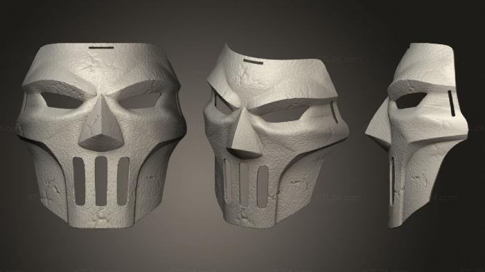 Mask (Casey Jones Mask (TMNT), MS_0348) 3D models for cnc
