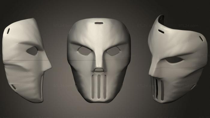 Mask (Casey jones mask, MS_0349) 3D models for cnc