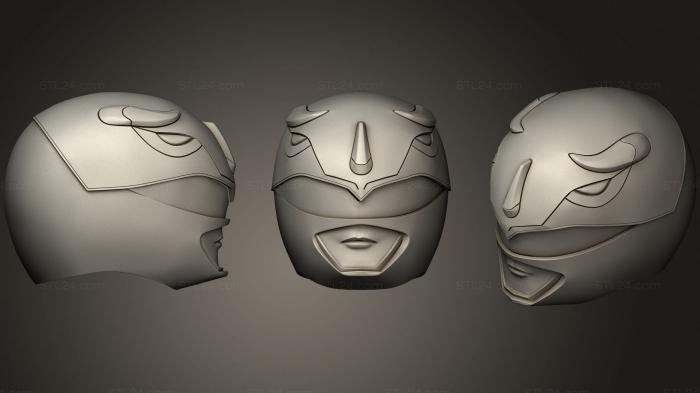 Mask (Classic Helmet from Mighty Morphin, MS_0353) 3D models for cnc