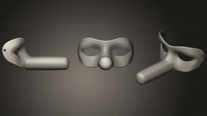Mask (Clockwork orange mask, MS_0354) 3D models for cnc