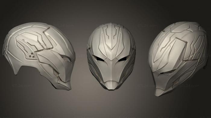 Mask (Dark Armor Bust (Ironman), MS_0363) 3D models for cnc