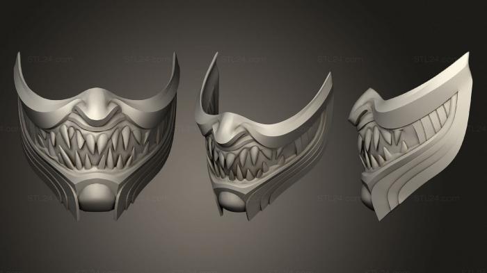 Mask (Grand Master Godai V3, MS_0394) 3D models for cnc