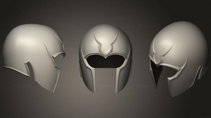 Mask (Helmet V2 Fixed, MS_0410) 3D models for cnc