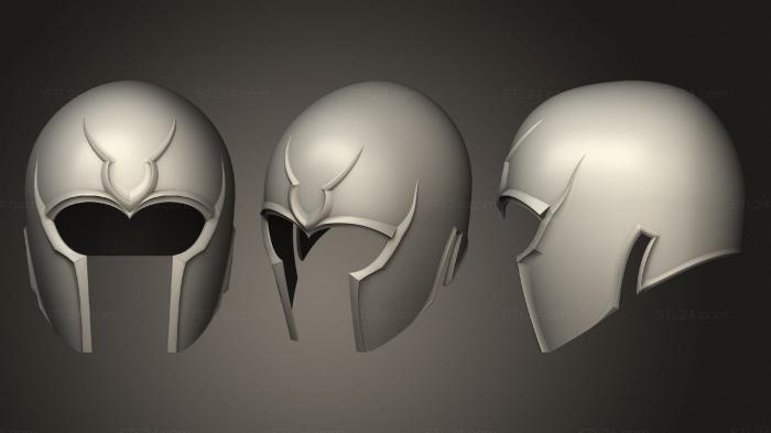 Mask (Magneto days of the future past helmet life size wearable, MS_0433) 3D models for cnc