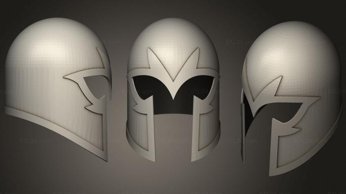 Mask (Magneto xmen first class helmet life size wearable, MS_0436) 3D models for cnc