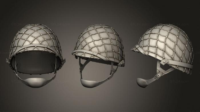 Mask (Military Helmet, MS_0456) 3D models for cnc