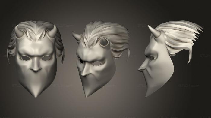 Mask (Namelessghoul, MS_0461) 3D models for cnc