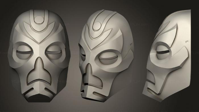 Mask (Skyrim Dragon Priest Mask, MS_0513) 3D models for cnc