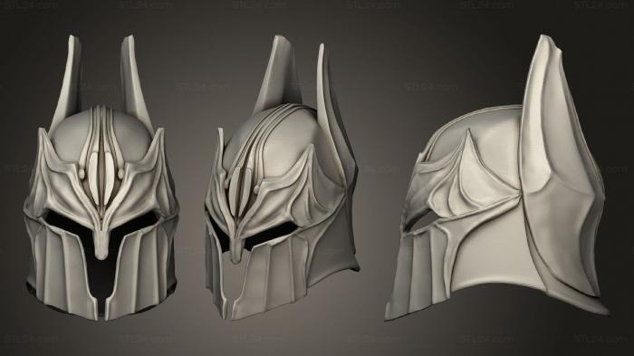 Маски (Спартанский Шлем Бэтмена 3, MS_0518) 3D модель для ЧПУ станка