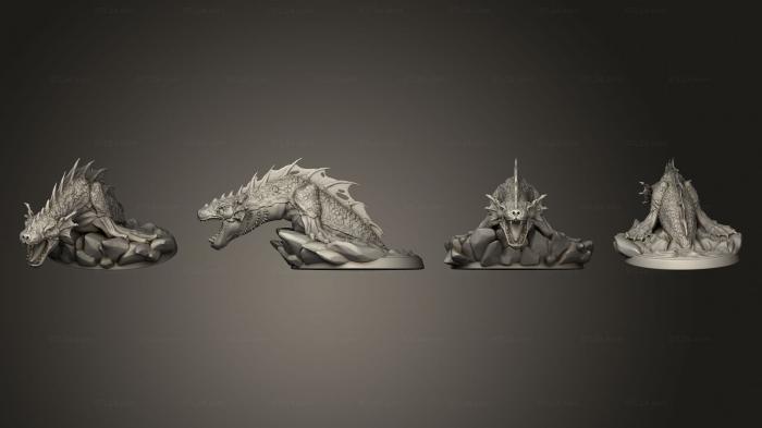 Mask (Jamie Korte Seal Dragon Merged, MS_0612) 3D models for cnc