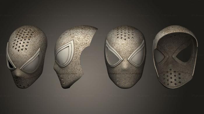 Mask (Mascara Interna Spiderman, MS_0622) 3D models for cnc
