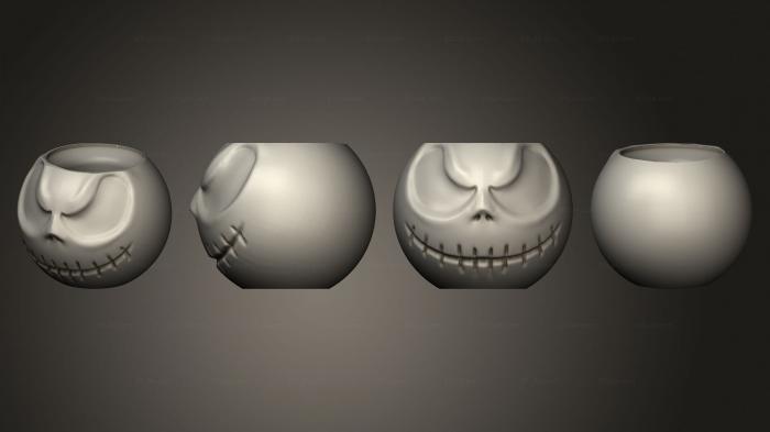 Mask (Mate Jack, MS_0631) 3D models for cnc