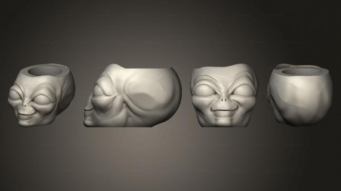 Mask (SET UFO, MS_0658) 3D models for cnc