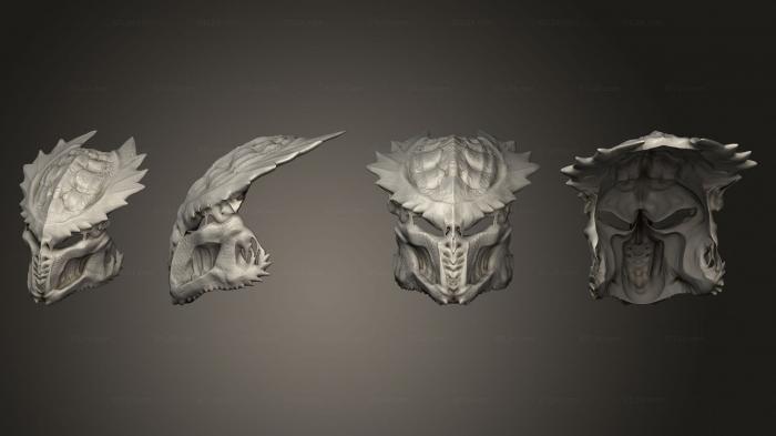 Mask (Alpha 004, MS_0688) 3D models for cnc