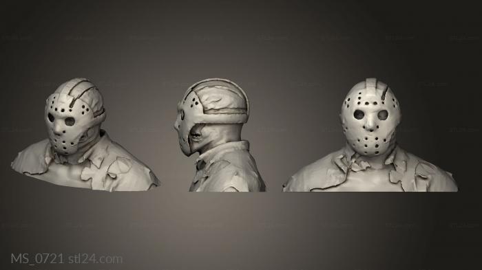 Mask (MS_0721) 3D models for cnc