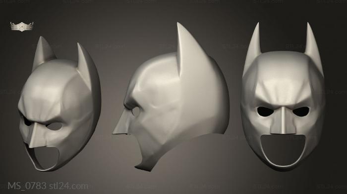 Mask (MS_0783) 3D models for cnc