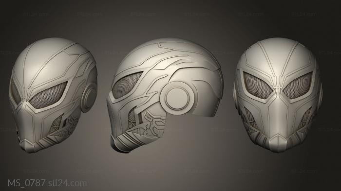 Mask (MS_0787) 3D models for cnc