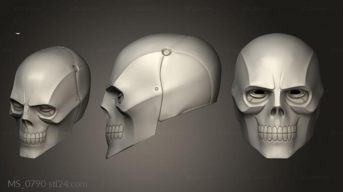 Mask (MS_0790) 3D models for cnc