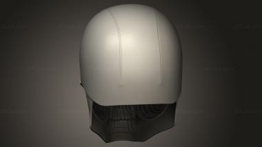 Mask (Bloodsport Helmet dome, MS_0795) 3D models for cnc