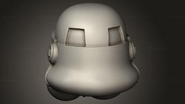 Mask (Casual Tropical Troopers Shoretrooper, MS_0816) 3D models for cnc