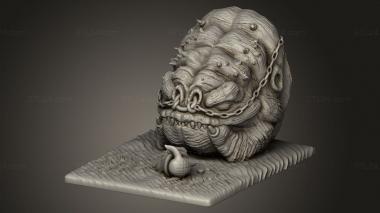 Mask (Grancor Sleeping Sleepy, MS_0934) 3D models for cnc