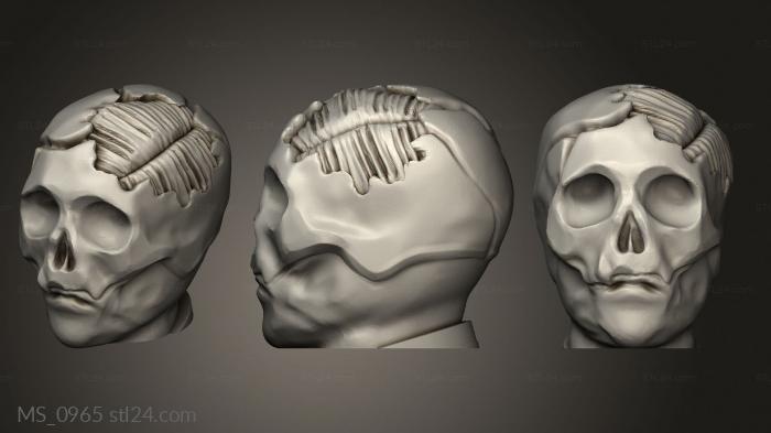Mask (MS_0965) 3D models for cnc
