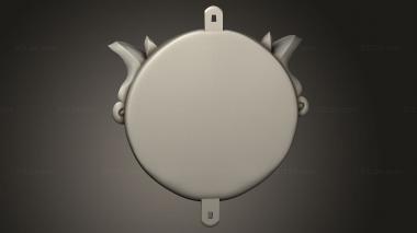 Mask (Labyrinth Knocker, MS_1011) 3D models for cnc