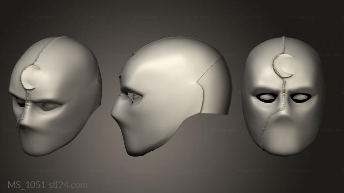 Mask (MS_1051) 3D models for cnc