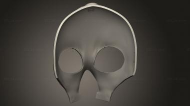 Mask (Darth Nihilus Mask strap, MS_1062) 3D models for cnc