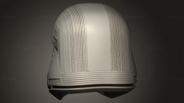 Mask (Works Sith Helmet Red with details, MS_1092) 3D models for cnc