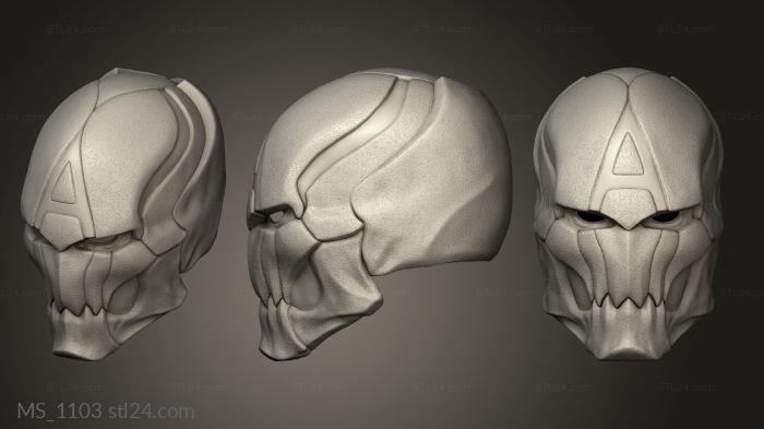 Mask (MS_1103) 3D models for cnc