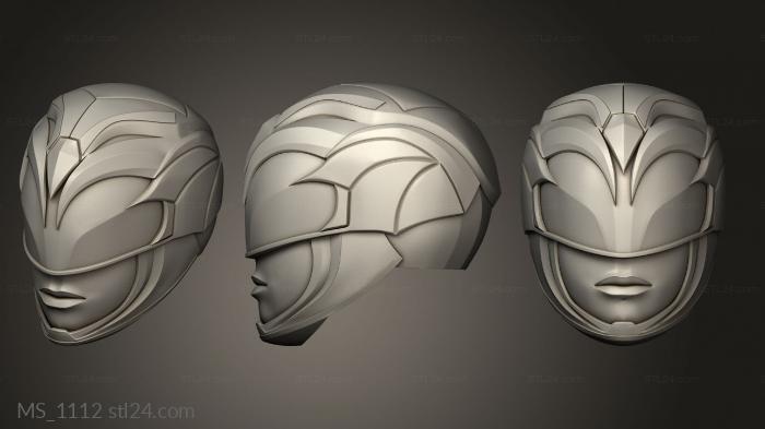 Mask (MS_1112) 3D models for cnc
