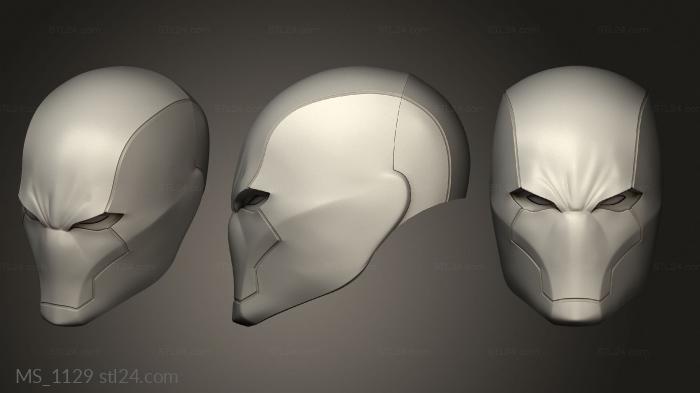 Mask (MS_1129) 3D models for cnc