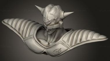 Mask (Sekai Captain Ginyu Sekkei, MS_1147) 3D models for cnc