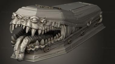 Mask (Sons Midnight Mimic Coffin, MS_1173) 3D models for cnc