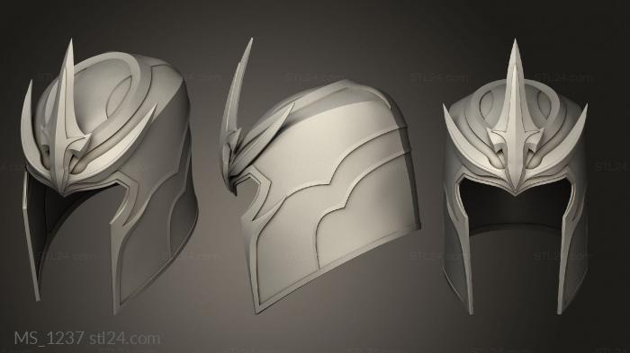 Mask (MS_1237) 3D models for cnc