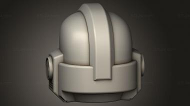 Mask (Space Marine Helmet Wearable, MS_1239) 3D models for cnc