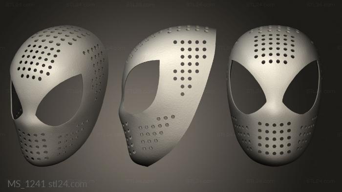 Mask (MS_1241) 3D models for cnc