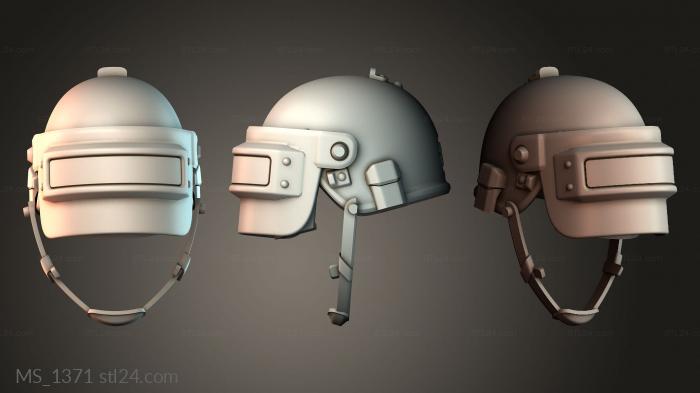 Mask (MS_1371) 3D models for cnc