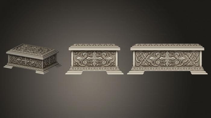 Church furniture (Box, MBC_0068) 3D models for cnc