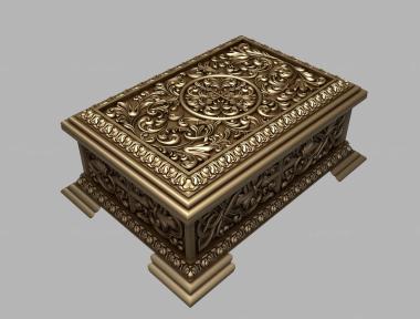 Church furniture (Box, MBC_0068) 3D models for cnc