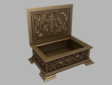 Church furniture (Box, MBC_0068) 3D models for cnc