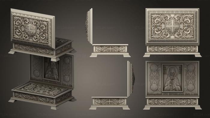 Church furniture (Icon box, MBC_0069) 3D models for cnc