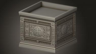 Church furniture (The altar, MBC_0079) 3D models for cnc